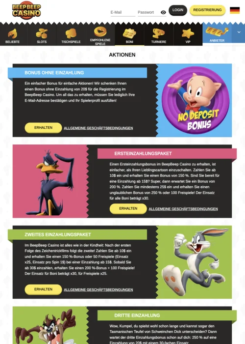 Access Beep Beep Casino